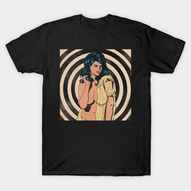 Hypnotic Beauty T-Shirt by Pablo Romero Art